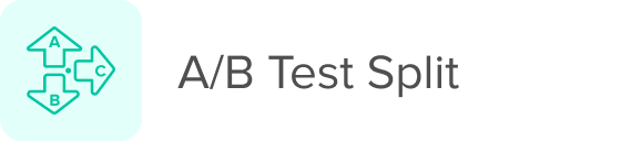 A/B test split