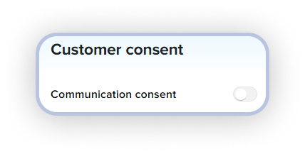 Consent block